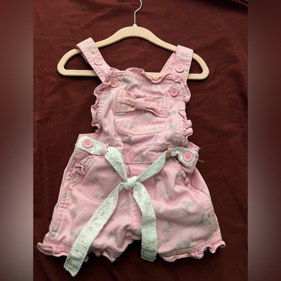 My Destiny pink overalls size 18M great condition - Picture 1 of 3